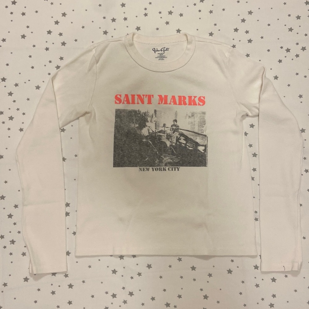 John Galt (Brandy Melville) Tori Saint Marks Long Sleeve Top